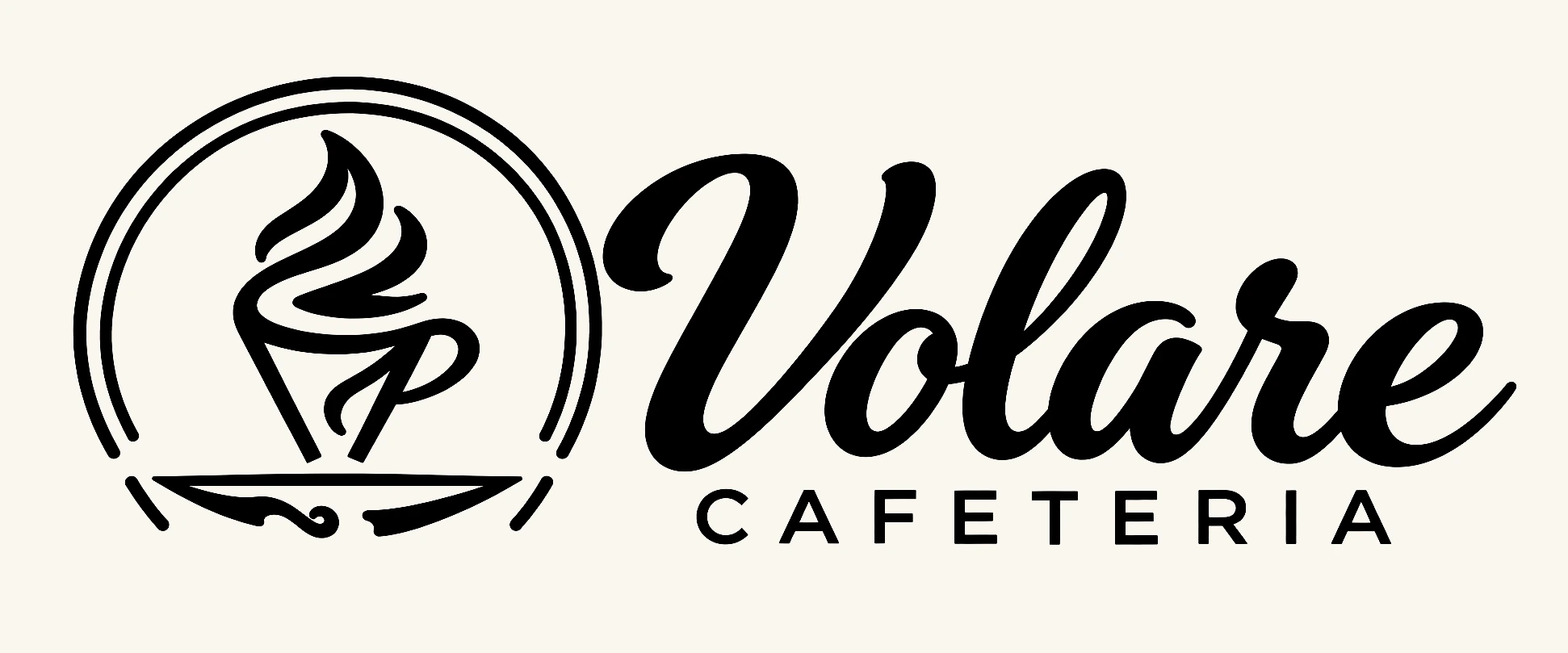 Logotipo Volare Cafeteria